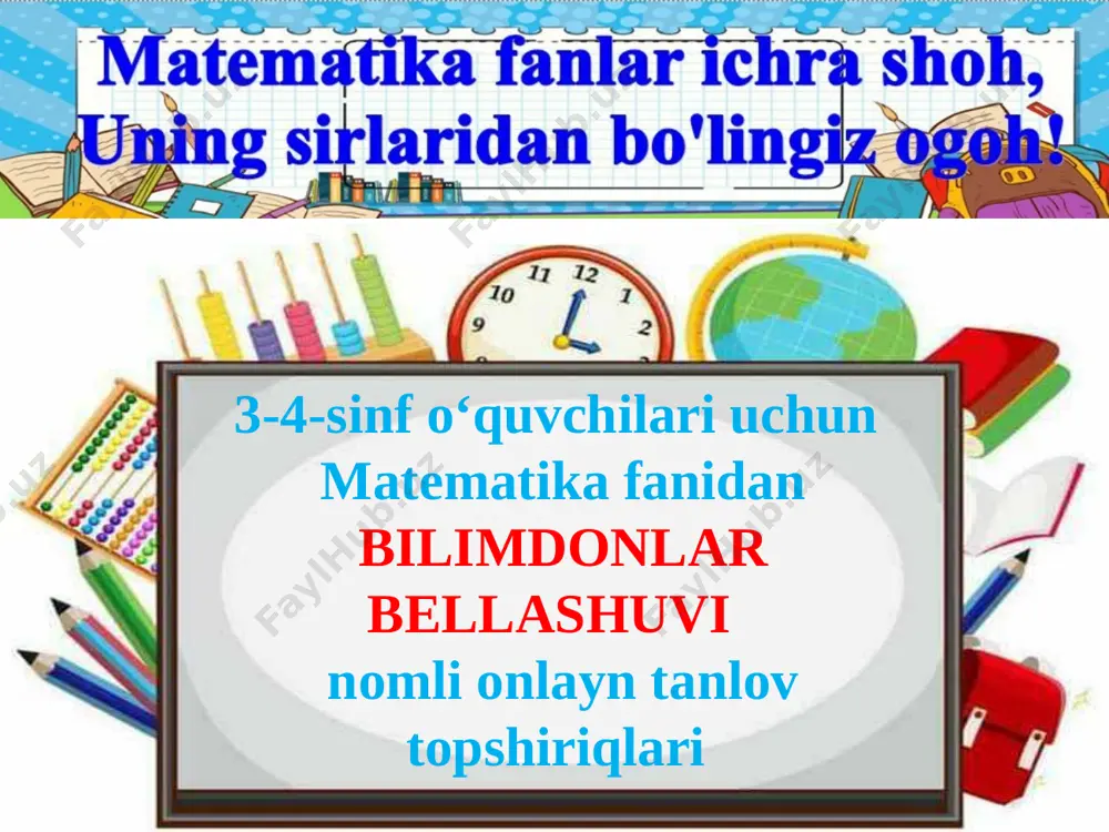 bilimdonlar bellashuvi 23.02.2021 — PPTX