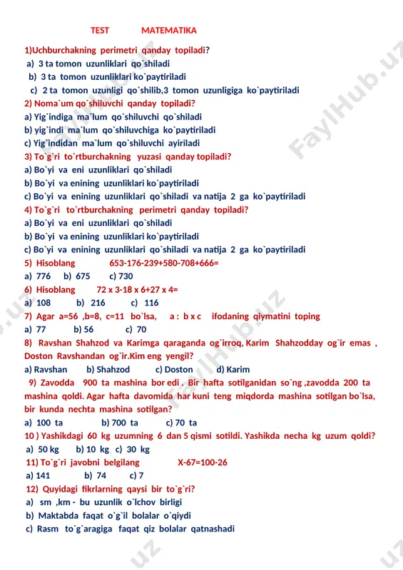 matematika test 17.08.2020 — DOCX