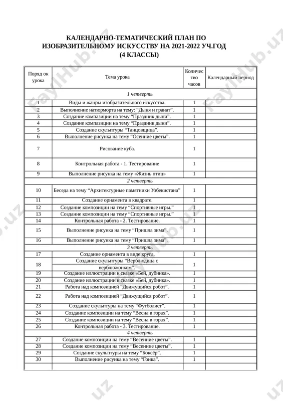 4_klass_izobrazitelnomu_iskusstv — DOCX