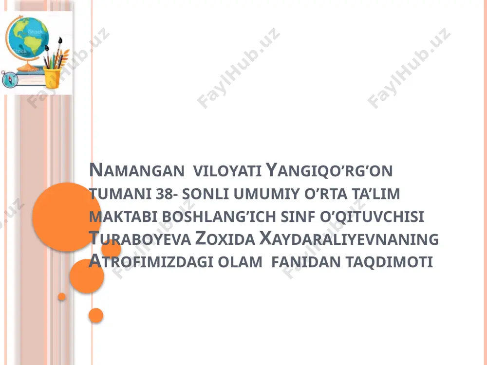turaboyeva zoxida — PPTX