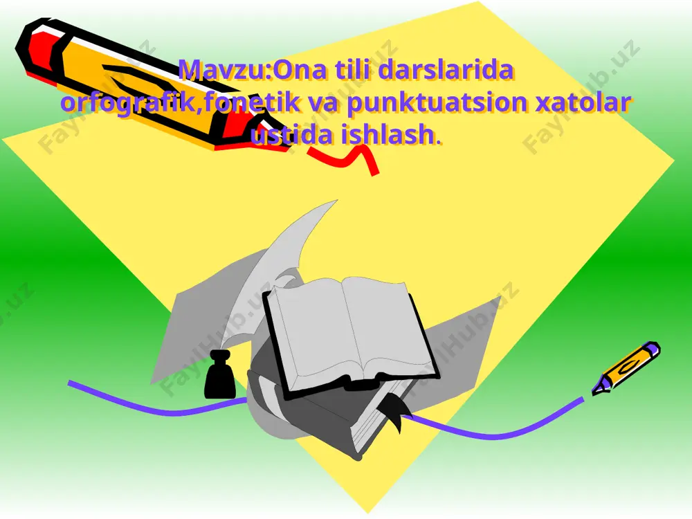 diktantlar turi — PPTX