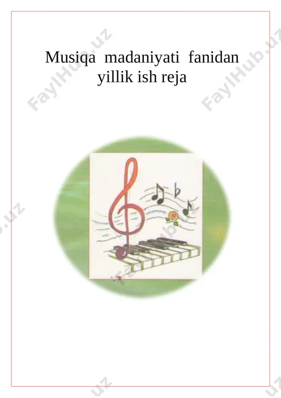 musiqa 2 sinf konspekt — DOCX
