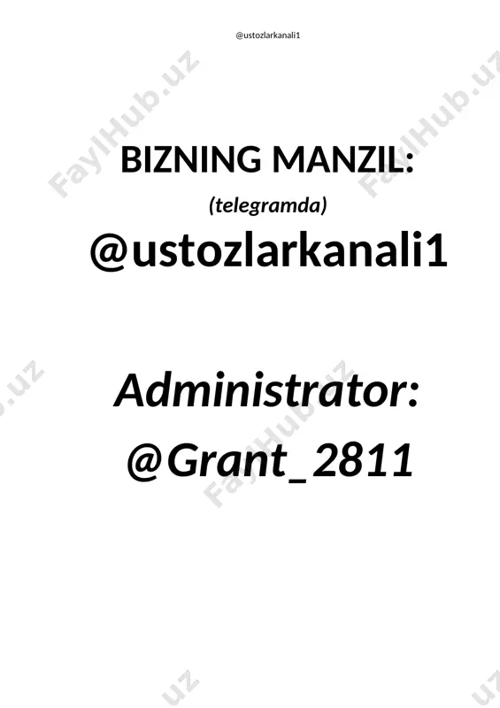 @ustozlarkanali1__ingliz til_4-sinf_choraklik test — DOCX