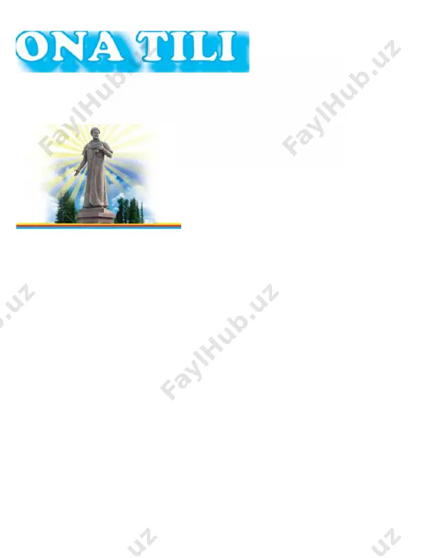 ona tili darslik 2 sinf — DOCX