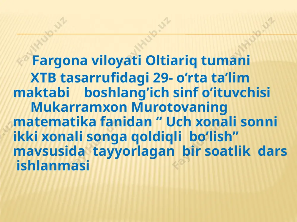 4- sinf matem seminar uchun — PPTX