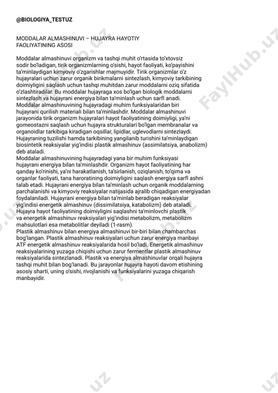 @biologiya_testuz — PDF