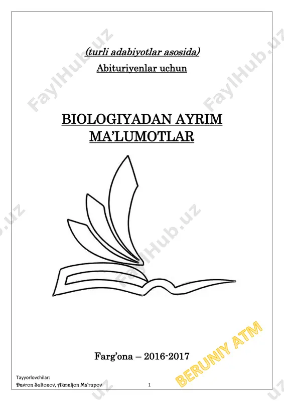 abiturientlarga qullanma — PDF