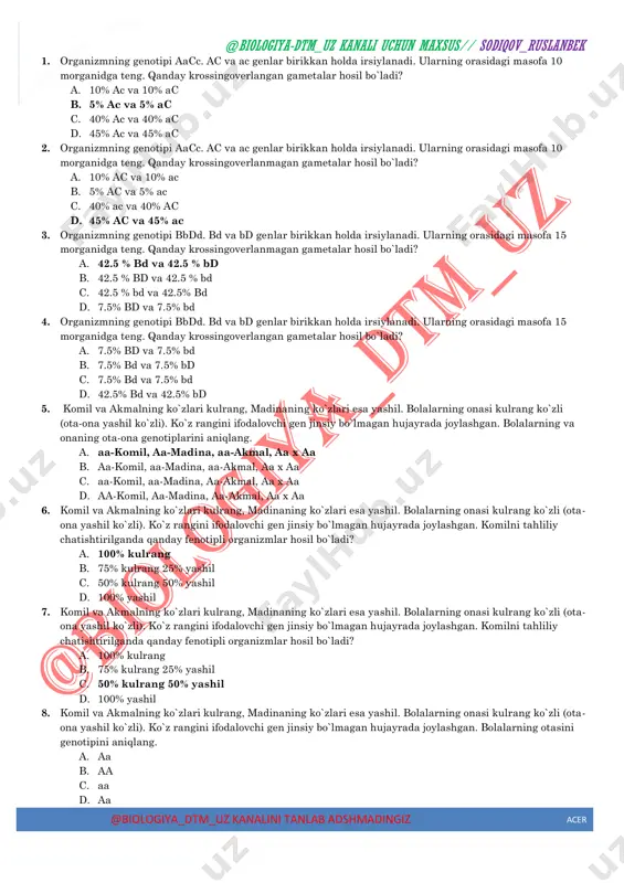 bio x variant @bioogiya_dtm_uz — PDF
