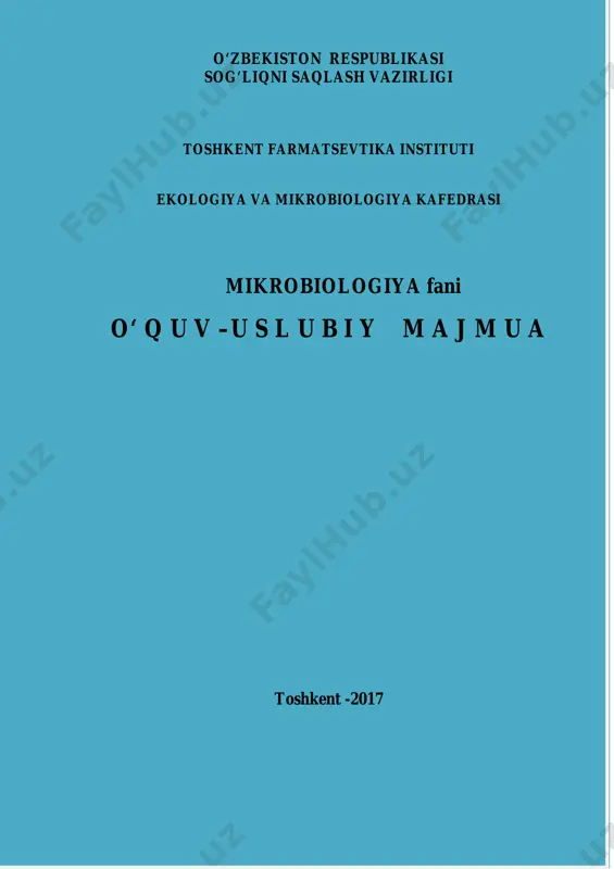 mikrobiologiya — PDF