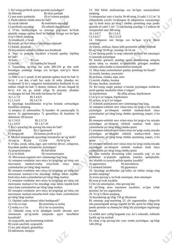 8-sinf test — DOCX