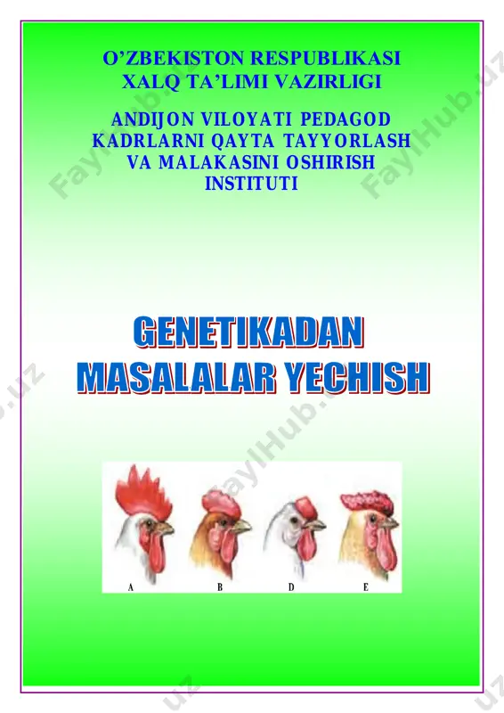 genetikadan_masalalar_yechish — PDF