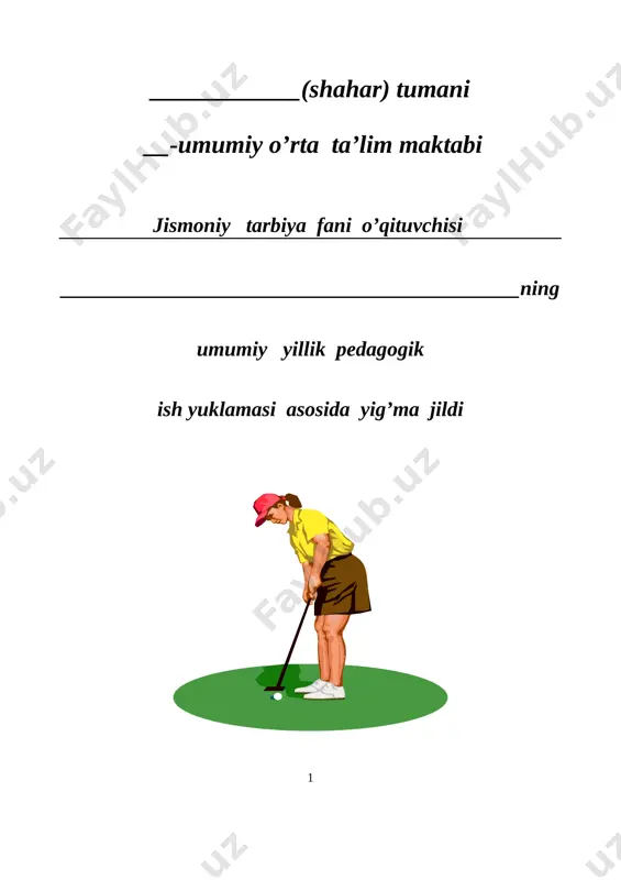 2019-2020 jismoniy tarbiya — DOCX