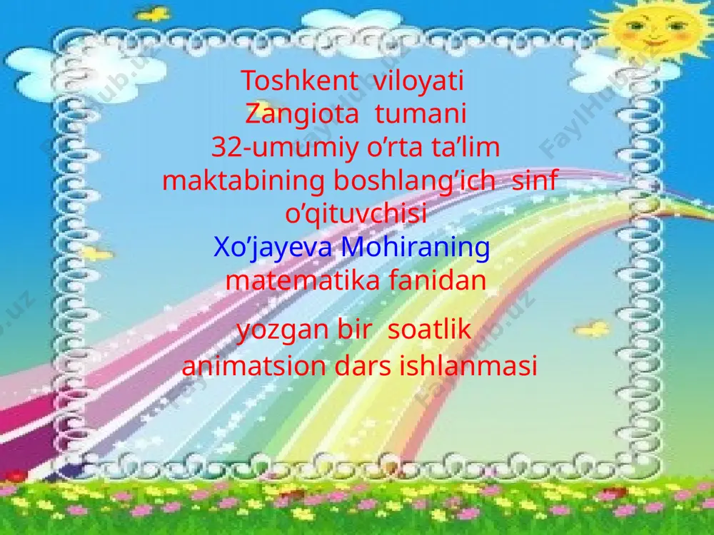 matematika__mohir_4_sinf — PPTX