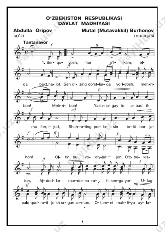 4-sinf musiqa — DOCX