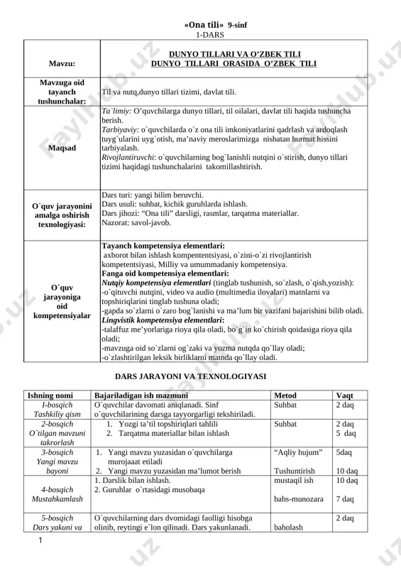 9-sinf ona tili 100% yangi_1398-8-30-7-16 — DOC