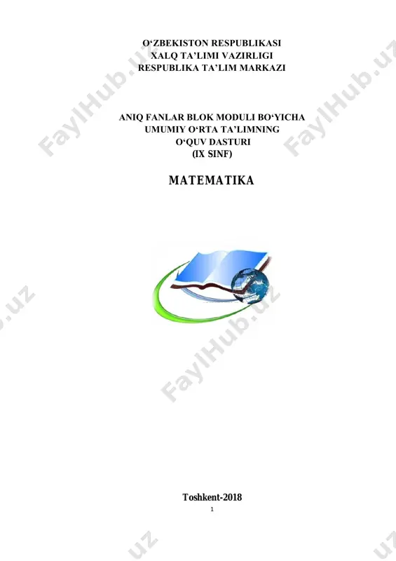 9-sinf-matematika — PDF