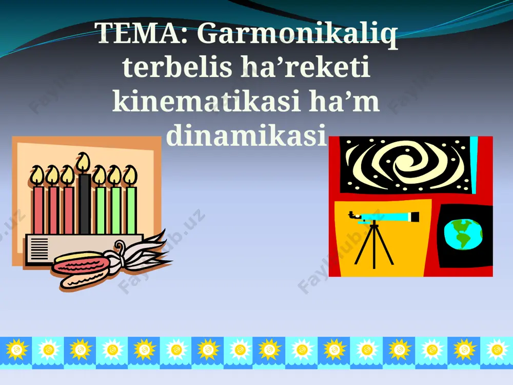 garmonikaliq terbelisler. terbelis — PPTX