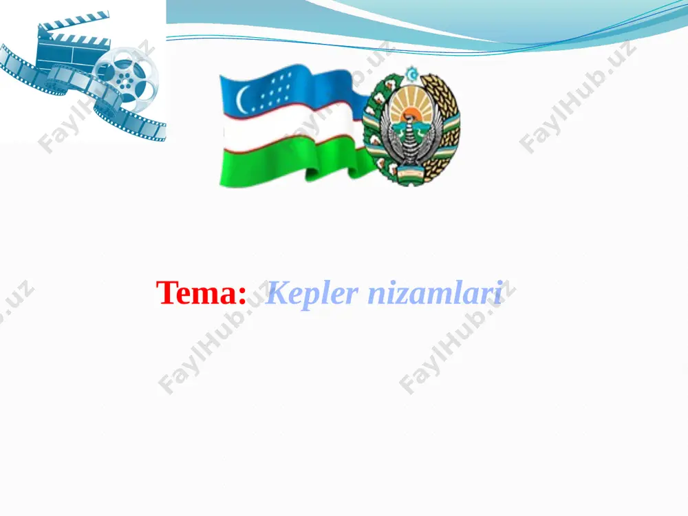 kepler nizamlari — PPTX