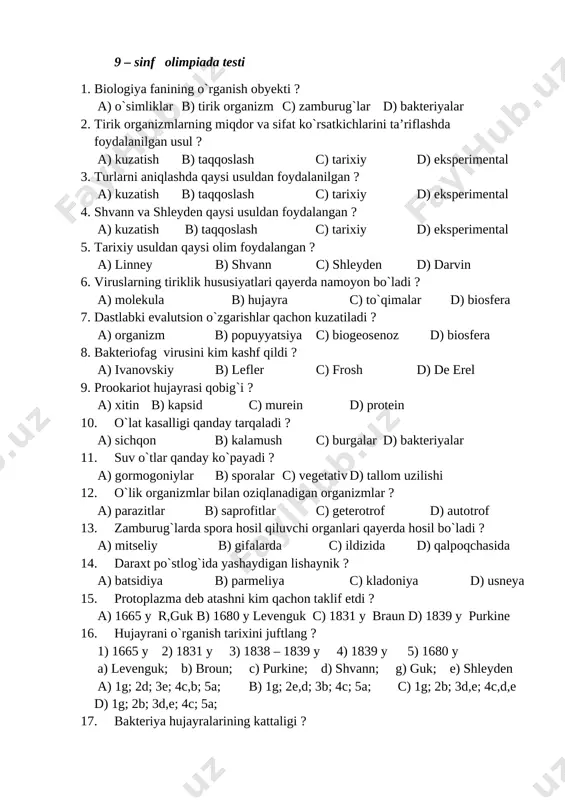 biologiya 9-10-11 — DOCX