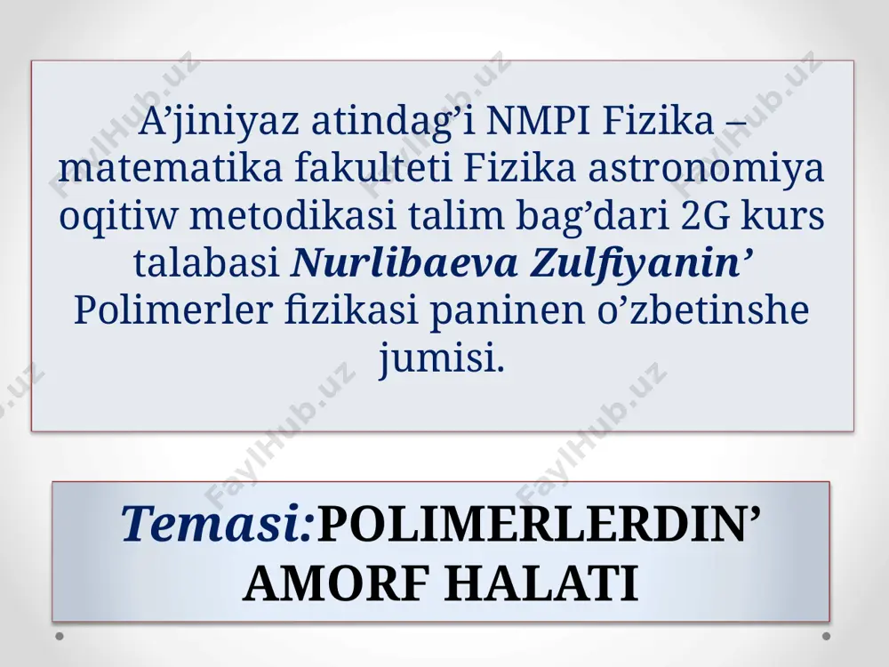 polimer 11 — PPTX