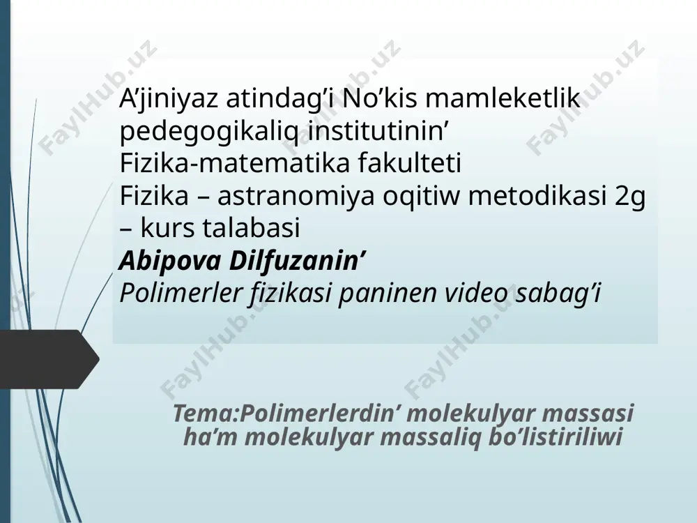 abipova dilfuza — PPTX