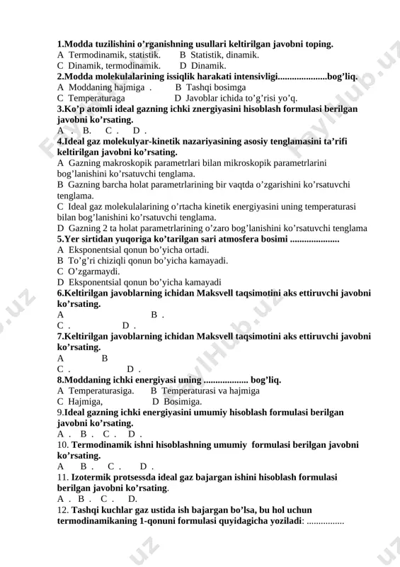 1molekulaliq fizika — DOCX
