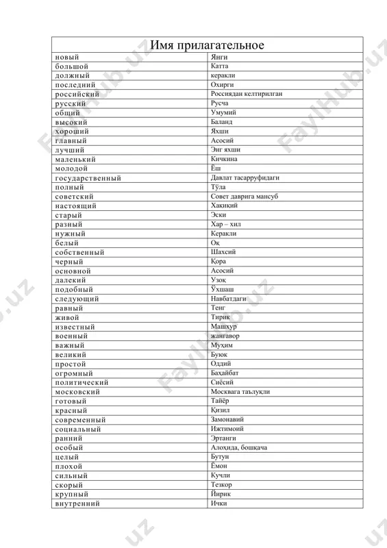 imya prilagatelnoe 1000 — PDF