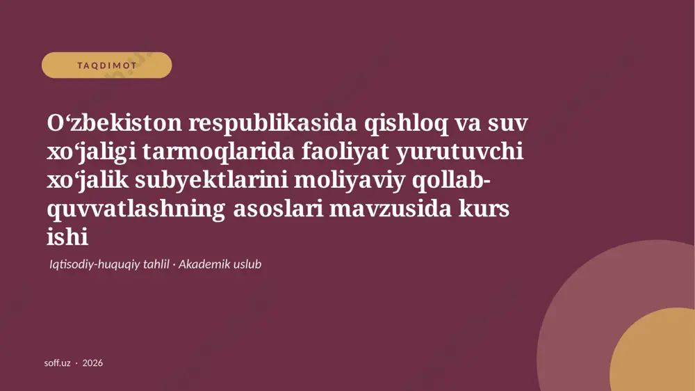 072_v1_o_zbekiston_respublikasida_qishloq_va_ — PPTX
