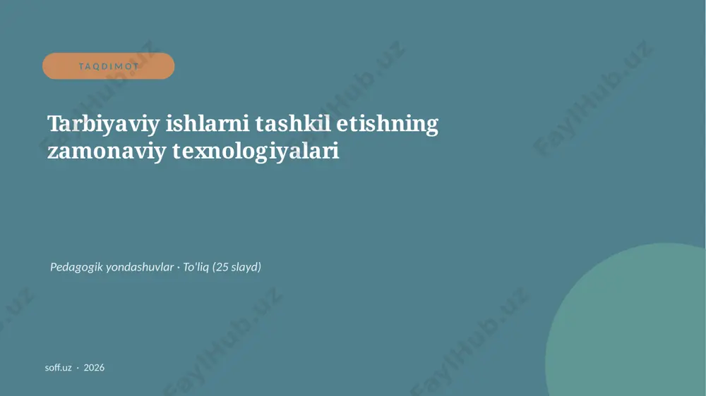 0343_v2_tarbiyaviy_ishlarni_tashkil_etishn — PPTX
