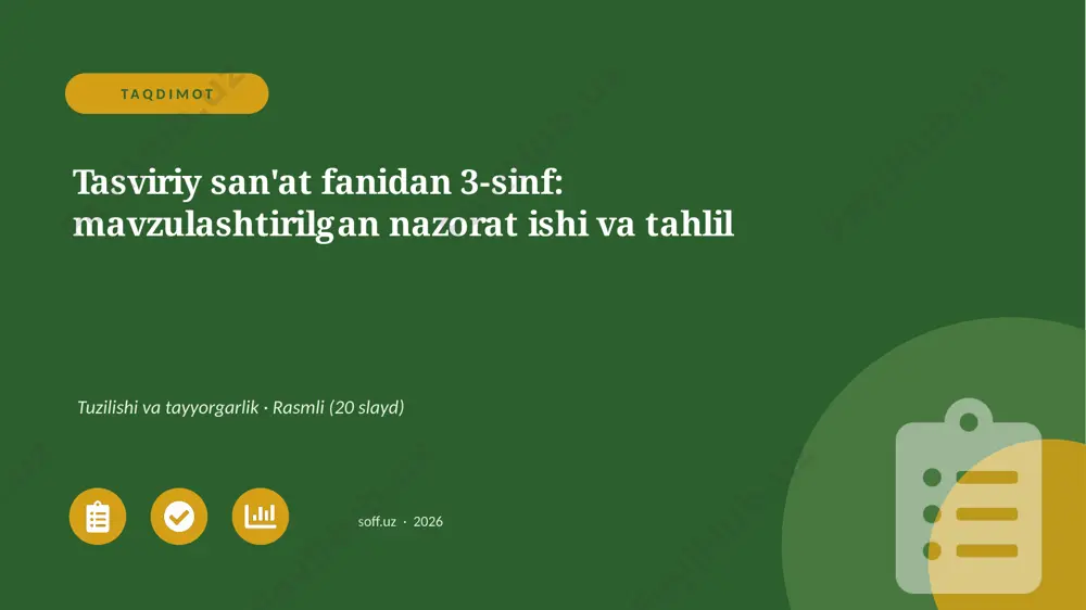 0726_v1_tasviriy_sanat_fanidan_3_sinf_mavz — PPTX