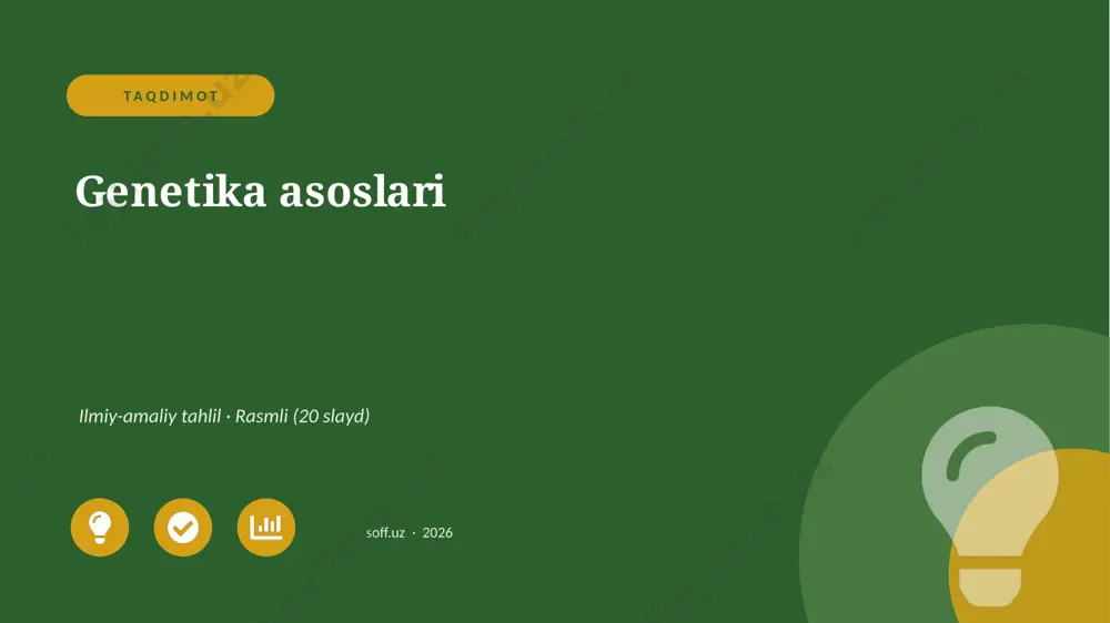 0436_v1_genetika_asoslari — PPTX