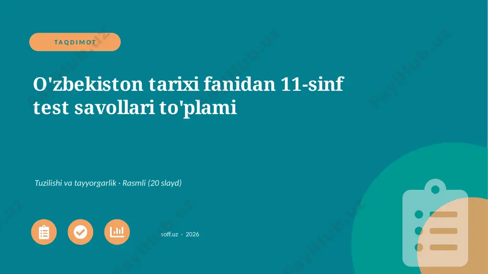 0251_v1_ozbekiston_tarixi_fanidan_11_sinf_ — PPTX