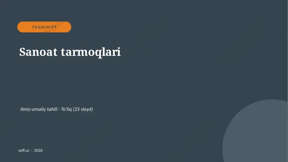 0444_v2_sanoat_tarmoqlari — PPTX
