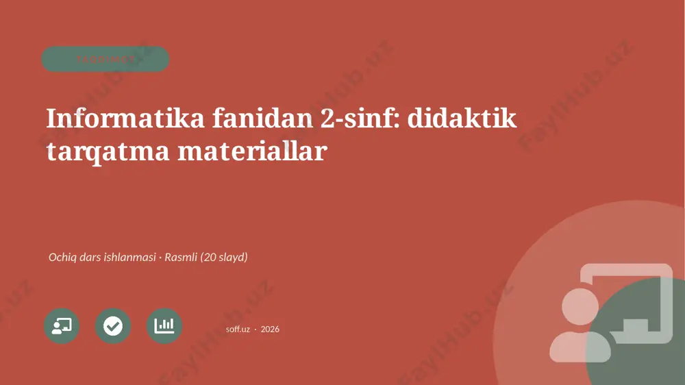 0837_v1_informatika_fanidan_2_sinf_didakti — PPTX