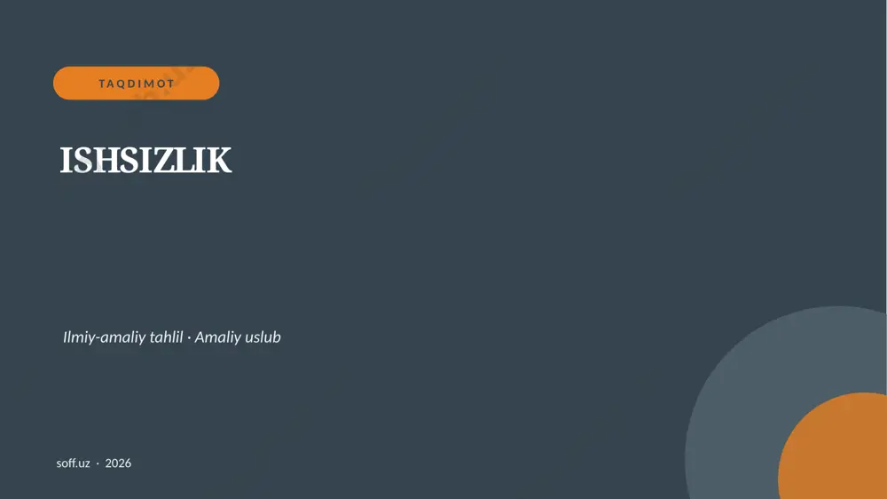 094_v2_ishsizlik — PPTX