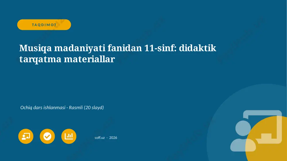 0890_v1_musiqa_madaniyati_fanidan_11_sinf_ — PPTX