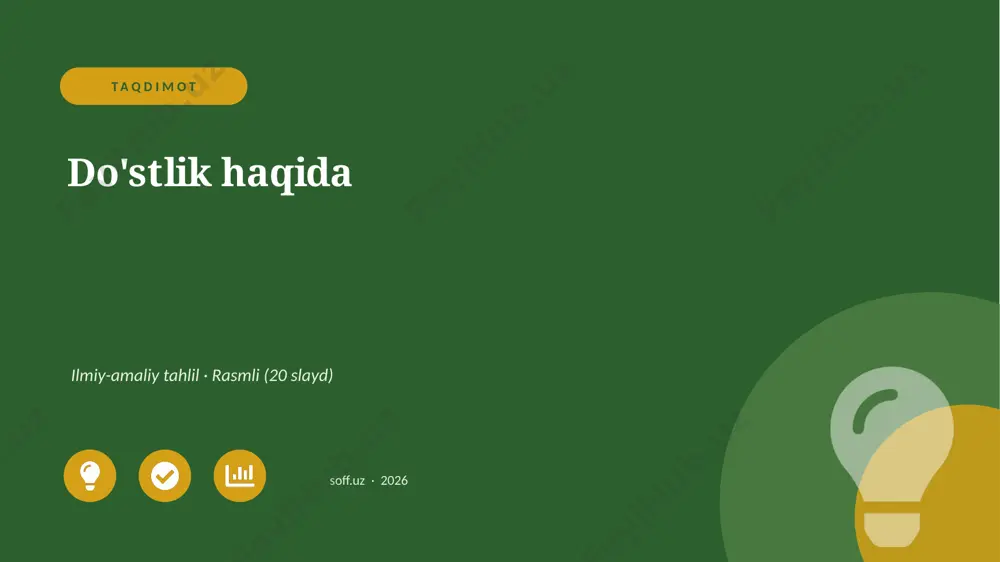 0546_v1_dostlik_haqida — PPTX