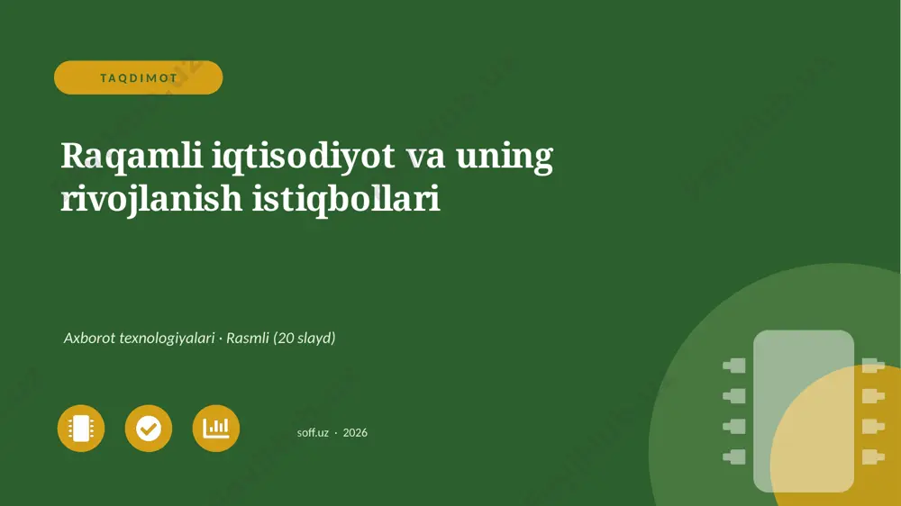 0356_v1_raqamli_iqtisodiyot_va_uning_rivoj — PPTX