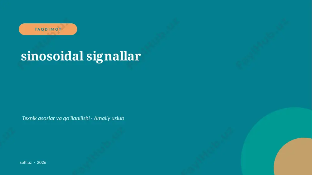 166_v2_sinosoidal_signallar — PPTX