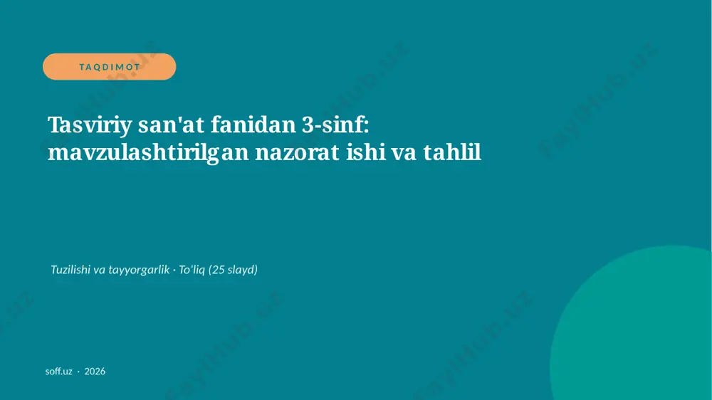 0726_v2_tasviriy_sanat_fanidan_3_sinf_mavz — PPTX