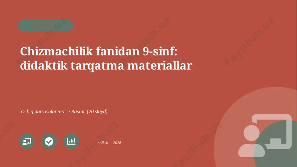 0877_v1_chizmachilik_fanidan_9_sinf_didakt — PPTX