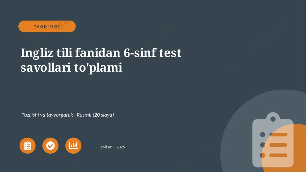 0239_v1_ingliz_tili_fanidan_6_sinf_test_sa — PPTX