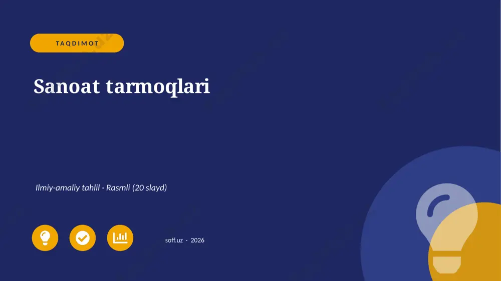 0444_v1_sanoat_tarmoqlari — PPTX