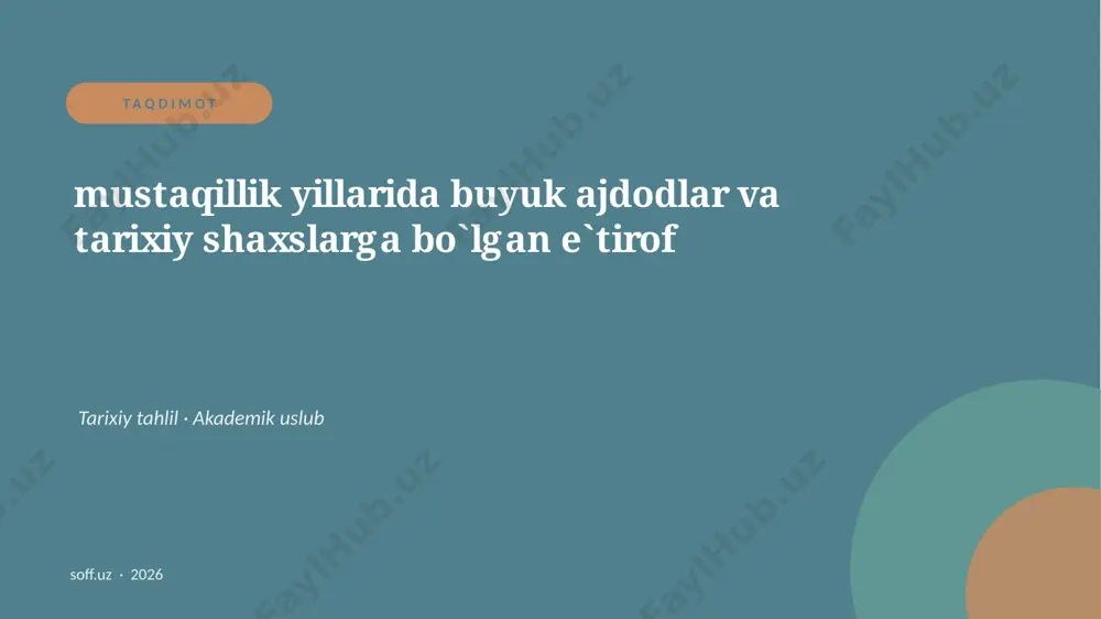 178_v1_mustaqillik_yillarida_buyuk_ajdodlar_v — PPTX