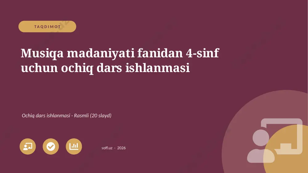 0192_v1_musiqa_madaniyati_fanidan_4_sinf_u — PPTX