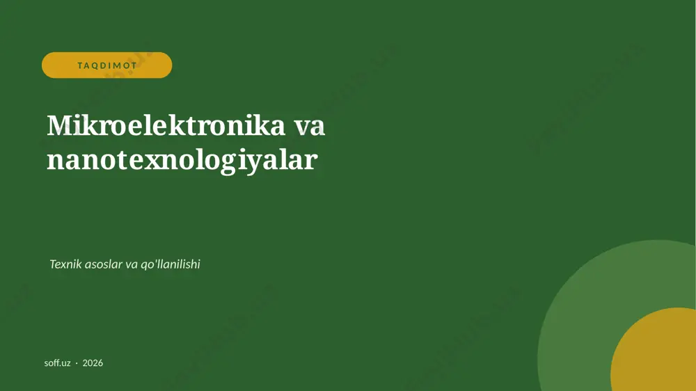 57_mikroelektronika — PPTX