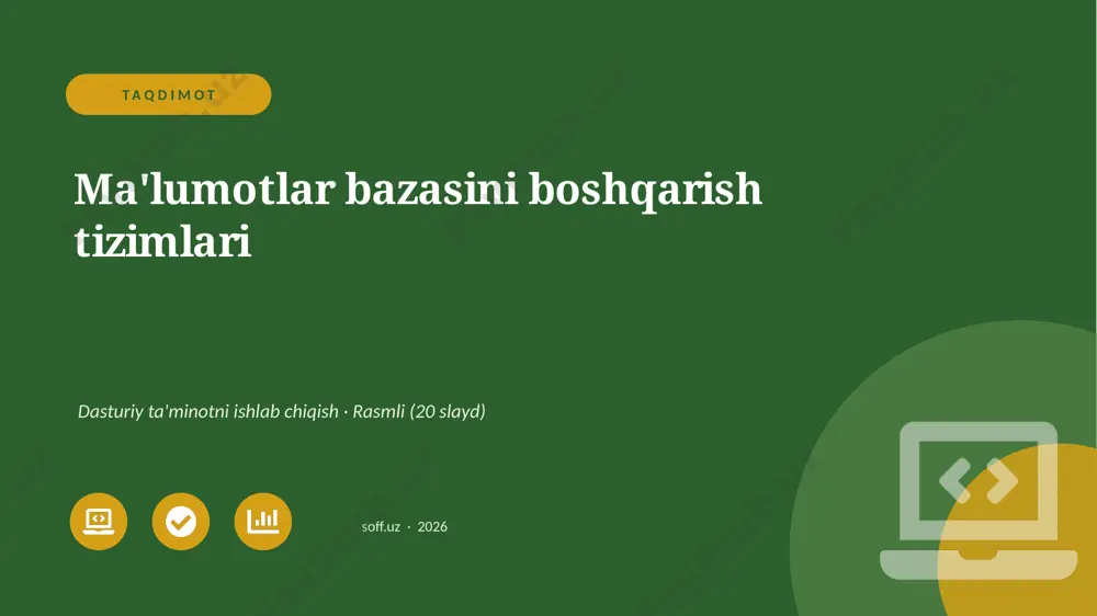 0396_v1_malumotlar_bazasini_boshqarish_tiz — PPTX