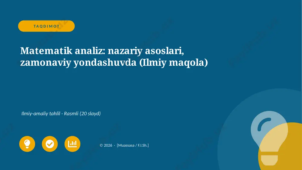 03500_matematik_analiz_nazariy_asoslari_zamona — PPTX