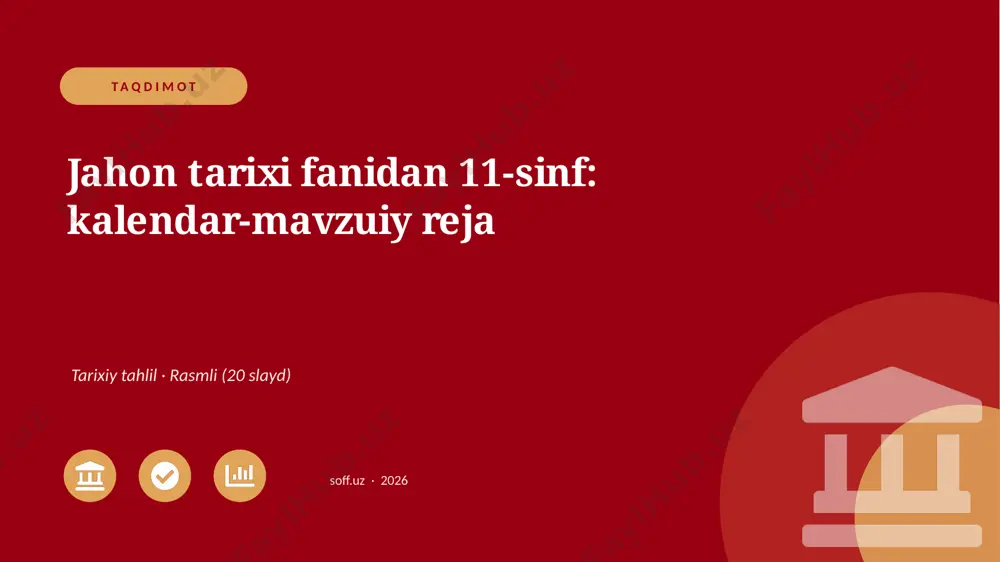 04065_jahon_tarixi_fanidan_11_sinf_kalendar_ma — PPTX