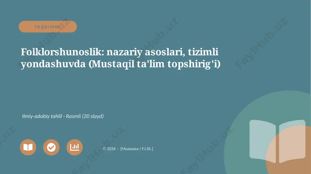 04968_folklorshunoslik_nazariy_asoslari_tiziml — PPTX